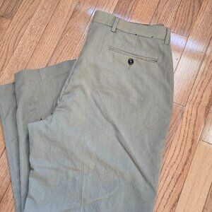 Mens Kenneth Cole Reaction Size 36x30 Tan/Green Pants